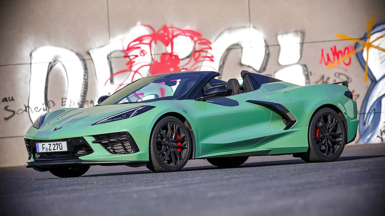 Chevrolet Corvette Stingray Convertible (2024) im Test