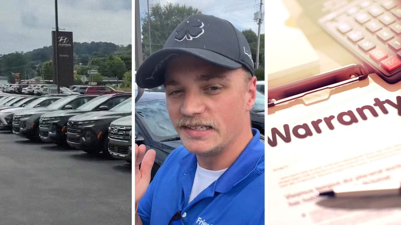 Man buys Hyundai's 10-year, 100,000-mile warranty.