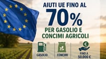 Aiuti Ue fino al 70% per gasolio e concimi agricoli: le regole