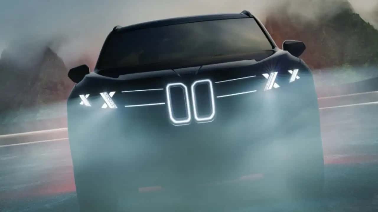 BMW-Teaser zum neuen iX5 (2027)