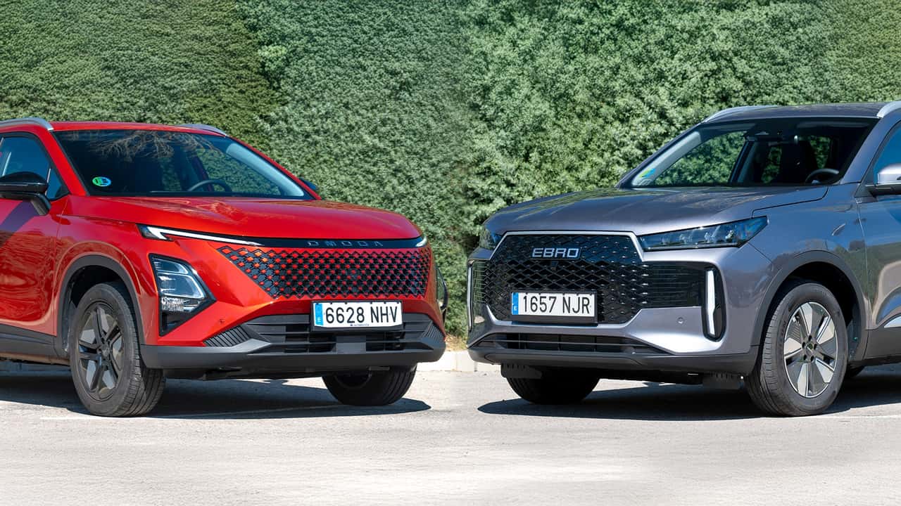 Comparativa híbridos: Omoda 5 SHS-H vs. EBRO s400 HEV