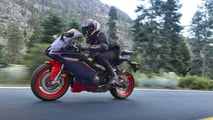 Yamaha R9 Matte Phantom Blue and Fluorescent Red