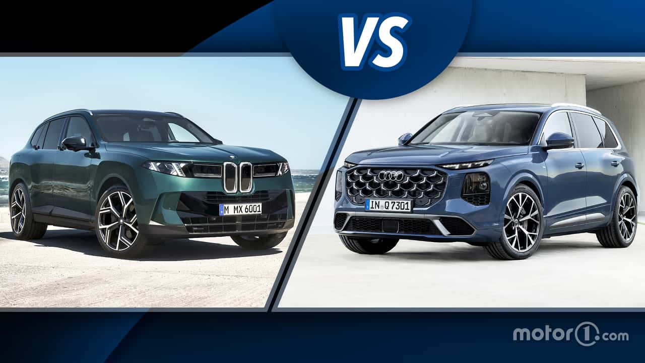 BMW X5 vs. Audi Q7: duelo entre SUV gigantes híbridos premium