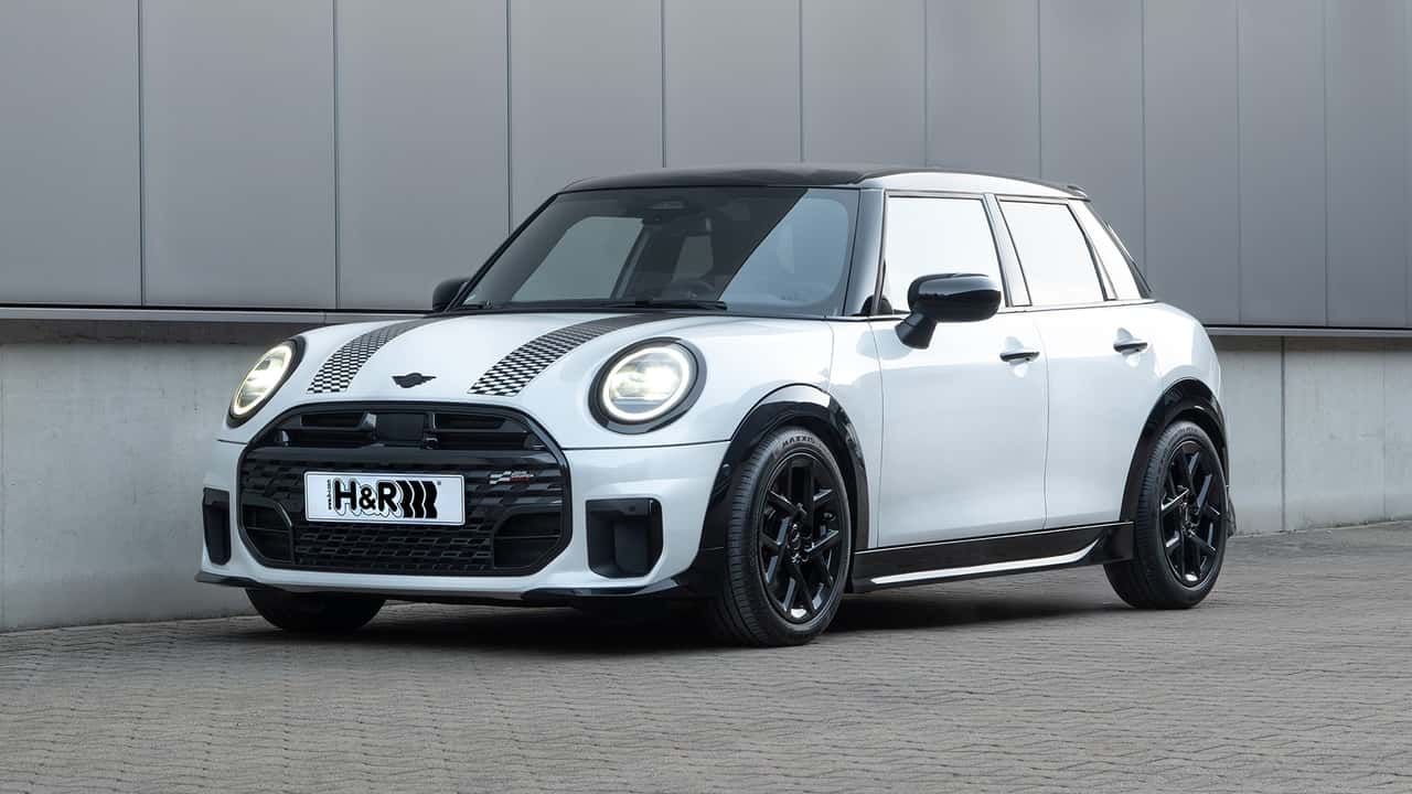 H&R Mini Cooper 5-Türer mit H&R-Tieferlegungsfedern