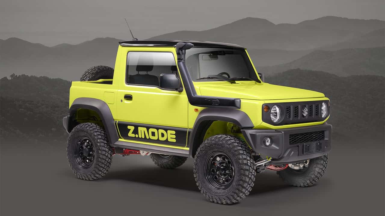 Suzuki Jimny, preparación de Z.Mode
