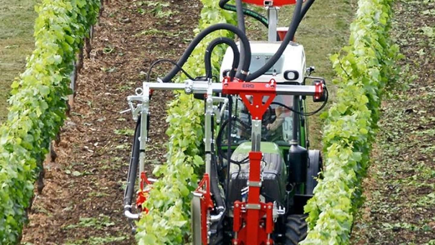 VITIpulse ERO: la defogliatrice ad aria che rivoluziona la vigna