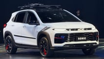Novo Chevrolet Sonic 2027 - fotos ao vivo