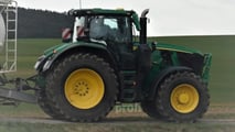 Nuovo John Deere 6R: foto prototipo e ipotesi tecniche
