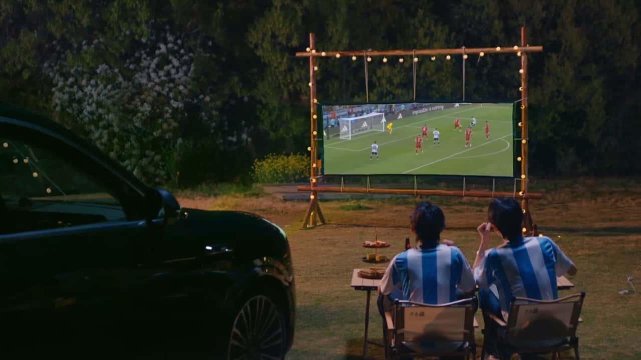 Chinese EVs Can Now Project Entire Movies From Their Headlights