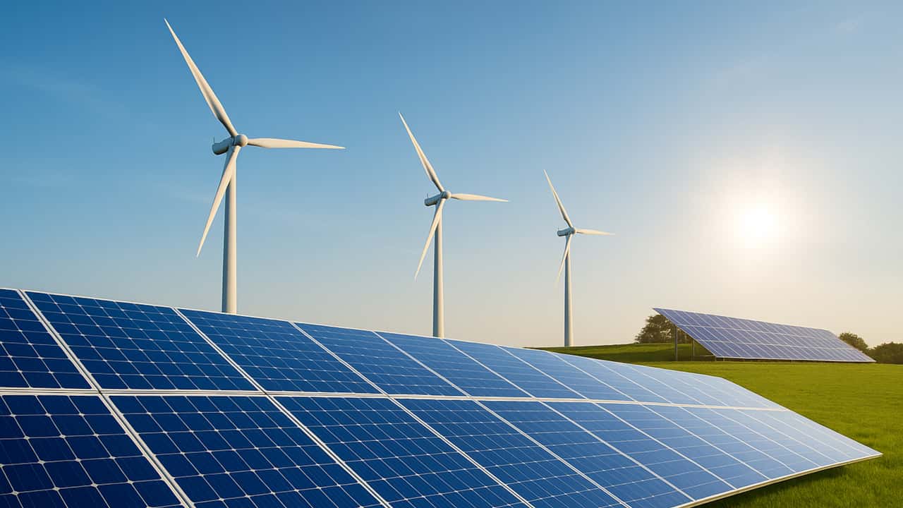 Rinnovabili record nel 2025: solare ed eolico crescono