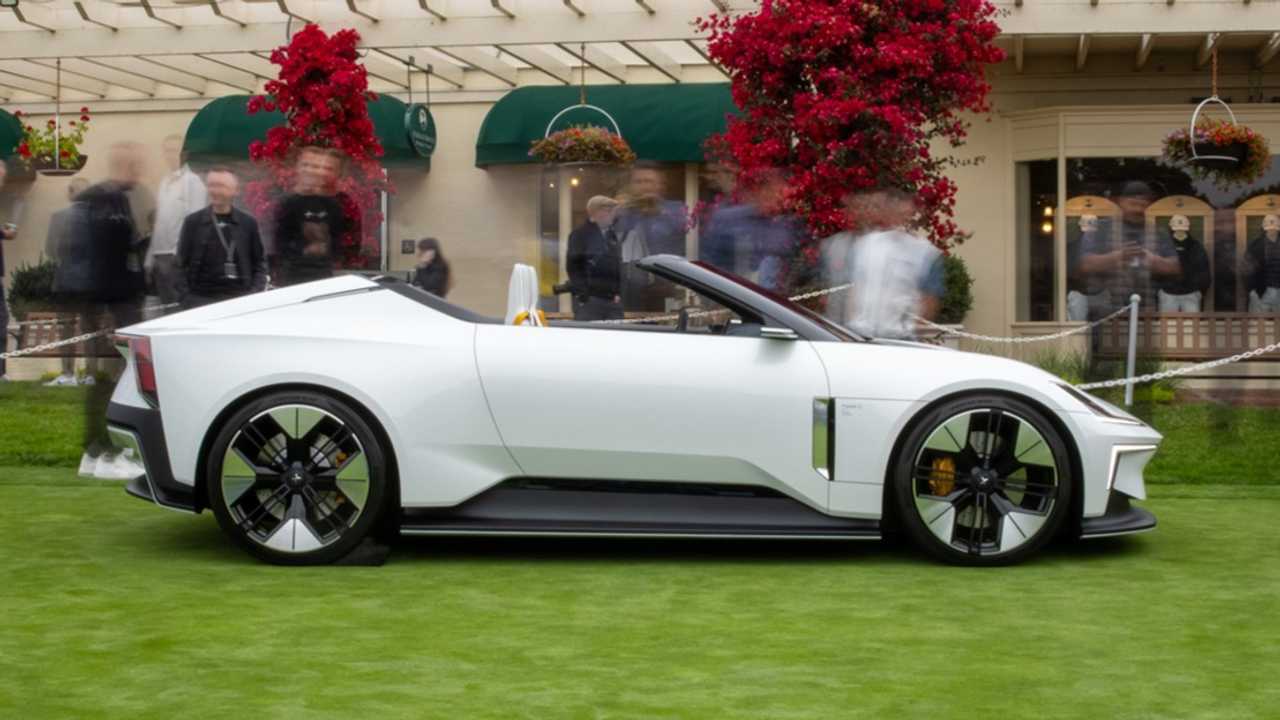 Die Roadster-Studie wurde beim Pebble Beach Concours d'Elegance 2022 in Kalifornien gezeigt