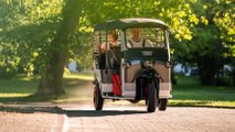 Audi e-rickshaw concept powered by second-life e-tron battery modules