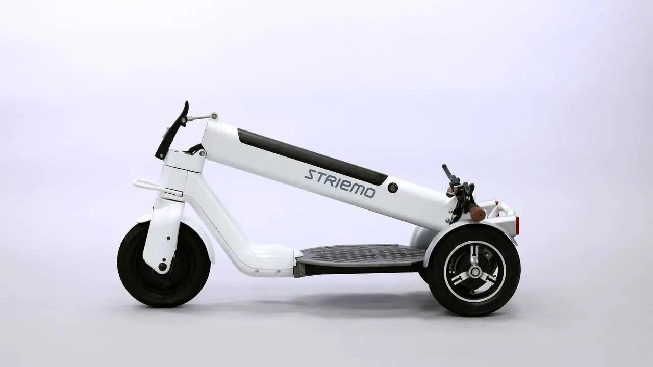 Striemo Announces E-Scooter Featuring Honda Self-Stabilizing Tech