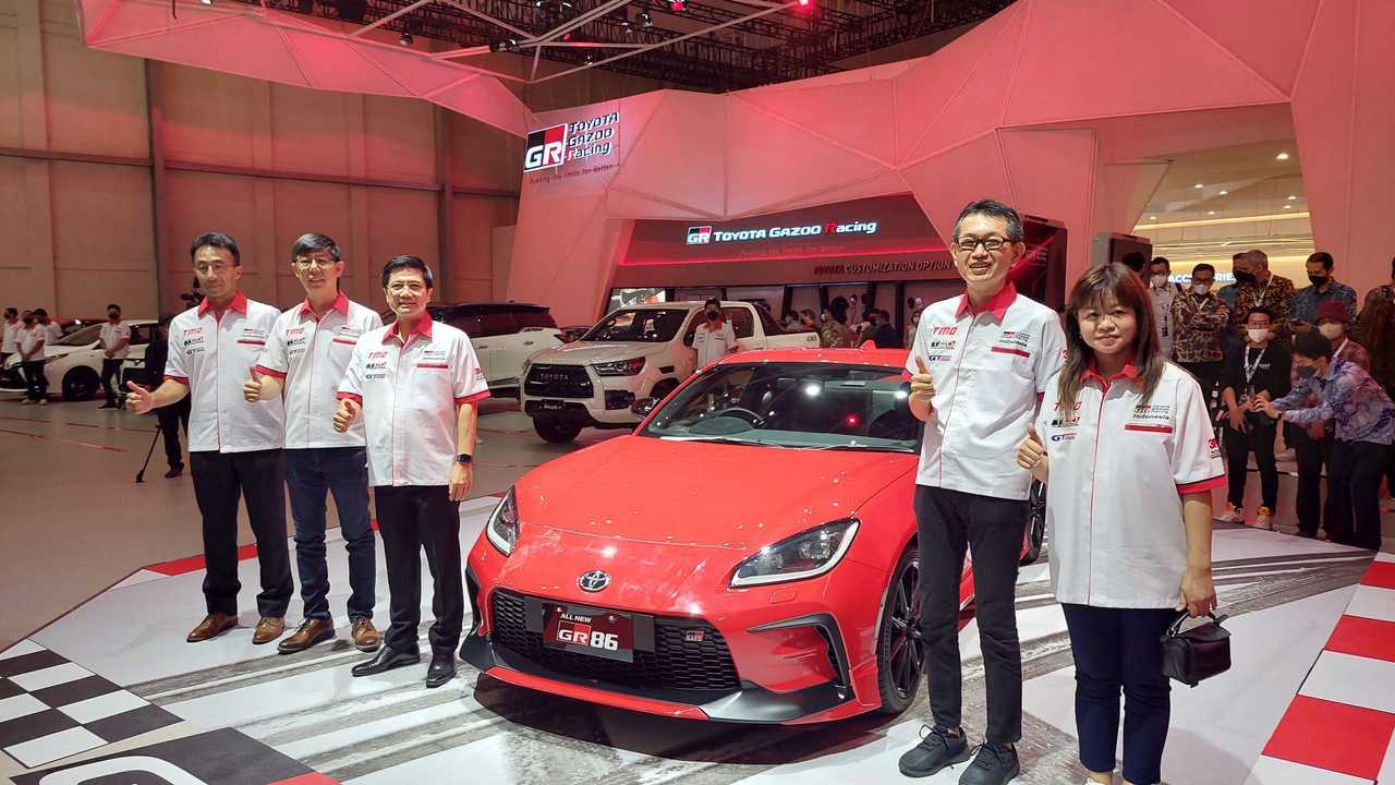 Toyota GR86 di GIIAS 2022