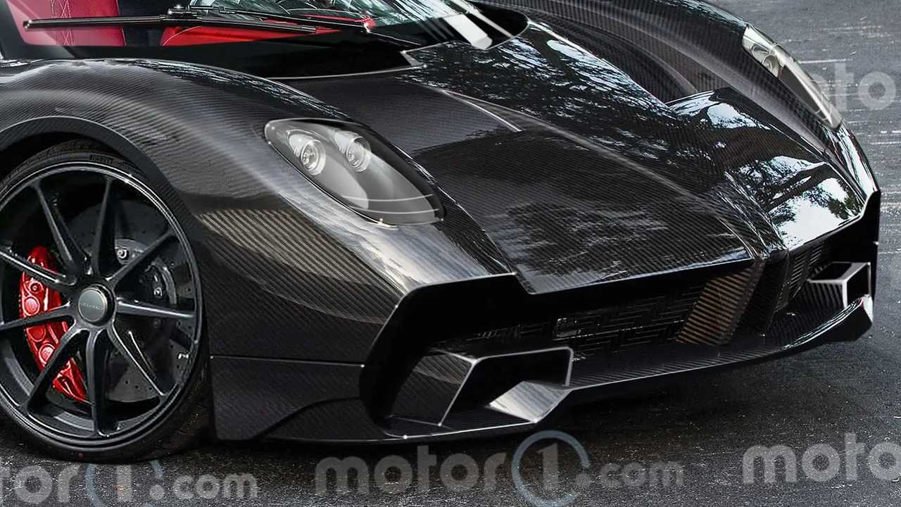 Pagani C10, il render di Motor1.com