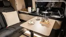 Interiors of the New Mercedes-Benz Marco Polo built on the V-Class