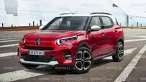 Citroen C3 Aircross (2024), il render di Motor1.com