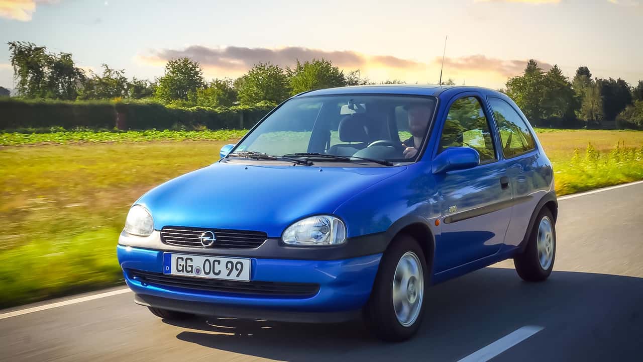Time Travel Testing The Opel Corsa B 1993 2000 