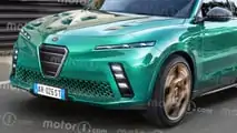 Alfa Romeo Stelvio als Rendering