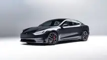 Tesla Model S (gris furtif)
