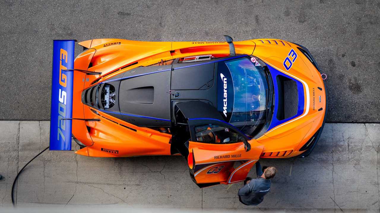 McLaren 720S GT3 development