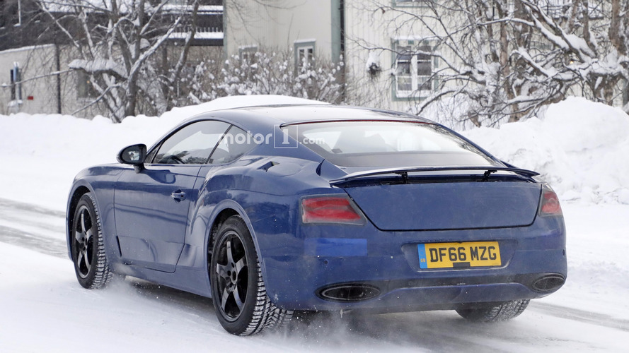 2018 Bentley Continental GT spy photo