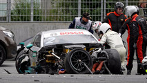 DTM 2017 - Norisring, accident entre Rockenfeller et Paffett