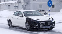 2018 Maserati Ghibli facelift spy photo