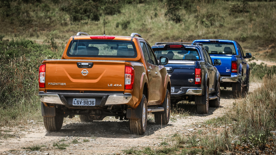 Comparativo - Chevrolet S10 High Country, Nissan Frontier LE 4x4 e Volkswagen Amarok Extreme