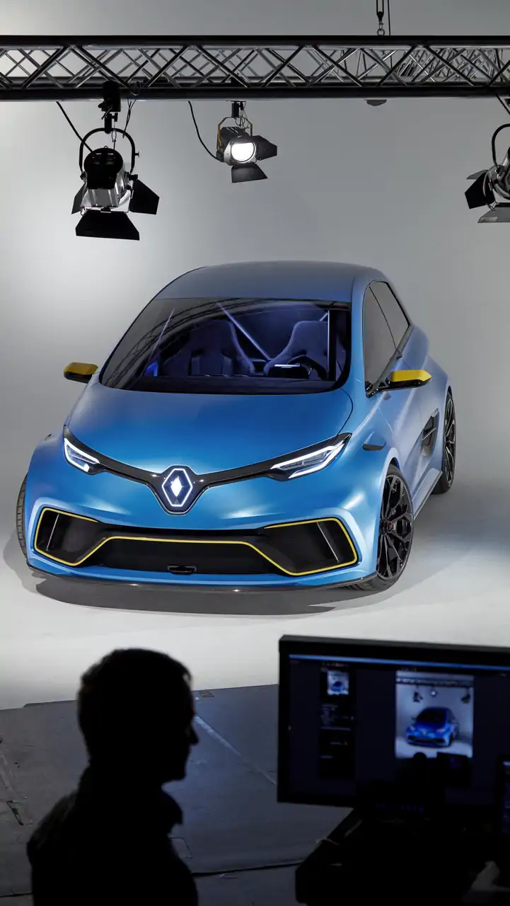 sports hatchback cars on Renault Zoe E Sport Concept Quicker To 62 Mph Than Formula E
