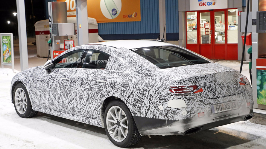 Mercedes CLS 2018 fotos espía