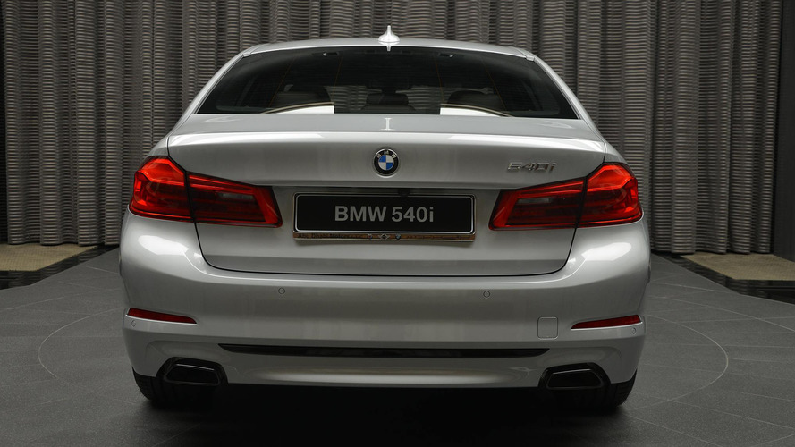 2017 BMW 540i Sport Line at Abu Dhabi Motors