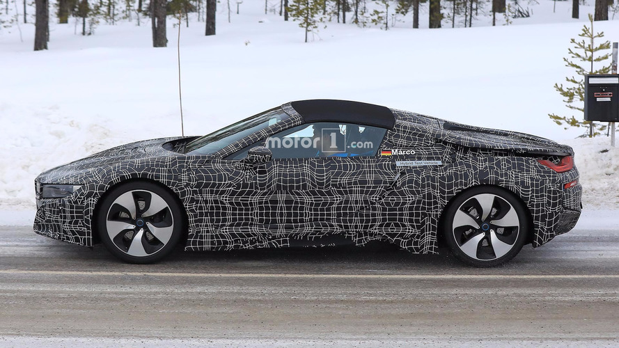 BMW i8 Spyder casus fotoğrafları