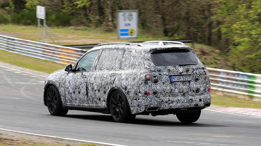 BMW X7 casus fotoğrafları - Nürburgring