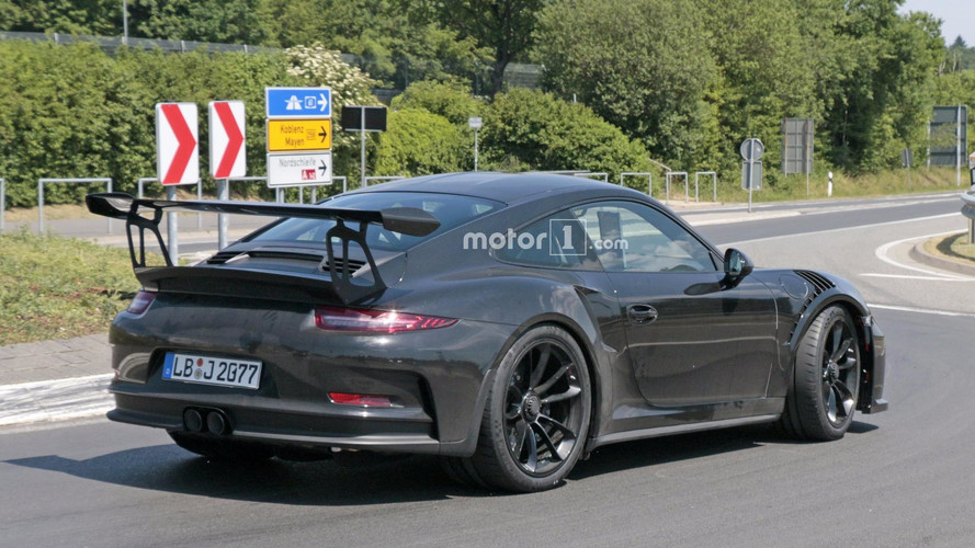 2018 Porsche 911 GT3 RS spy photo