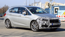 2018 BMW 2 Series Active Tourer facelift spy photo
