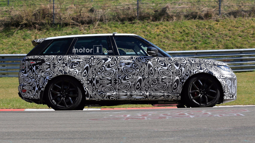 Land Rover Range Rover Sport SVR casus fotoğraflar