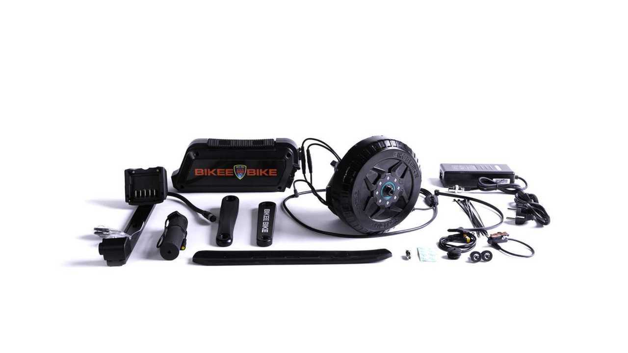 Kit per convertire bici in bici elettrica