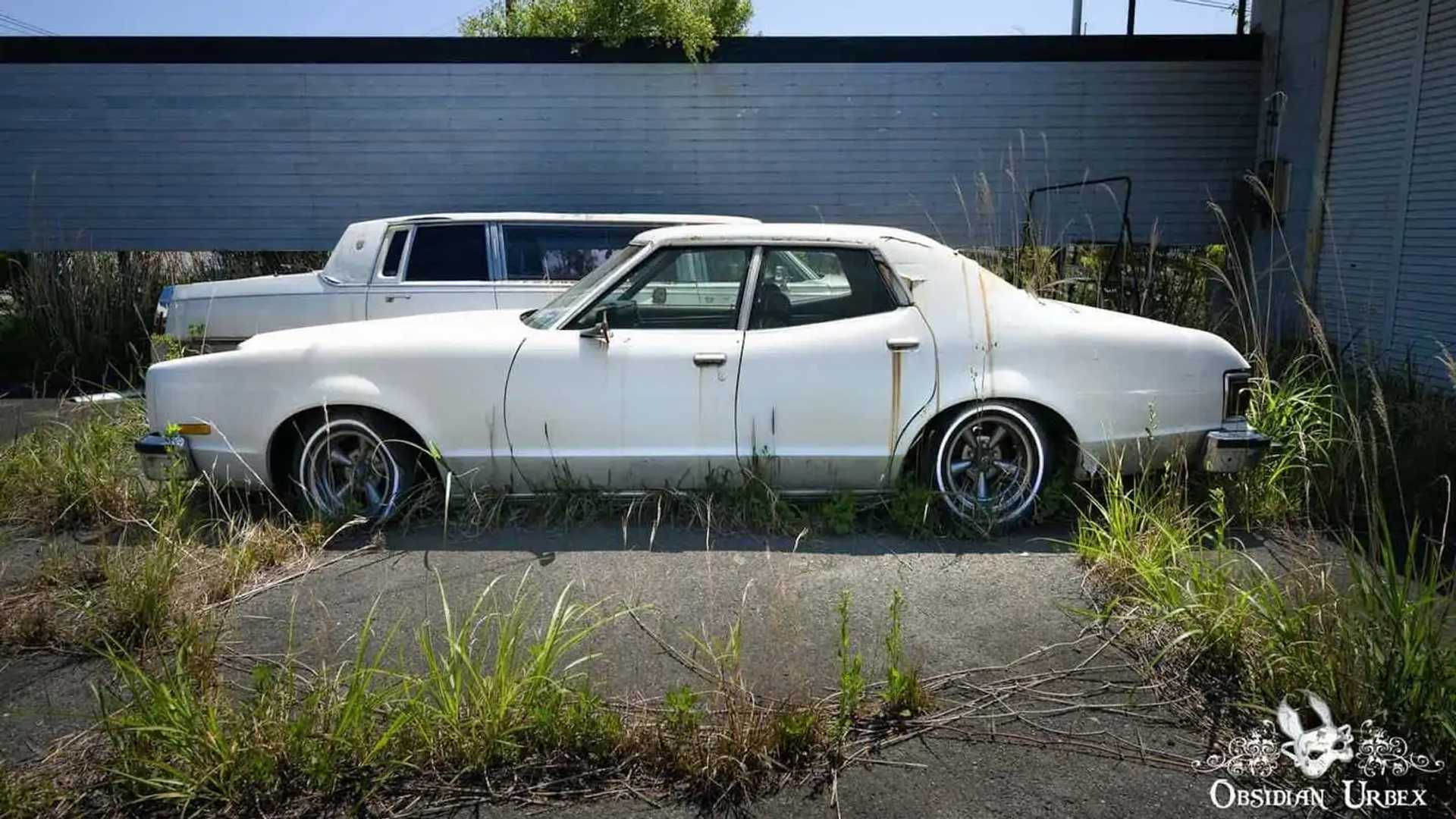 1990s Cadillac - Abandoned Cars In Fukushima, Japan