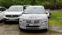 Skoda Karoq restyling, fotos espía