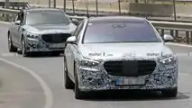Mercedes S-Klasse (2021) beinahe ungetarnt erwischt