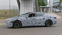 Mercedes EQS spy photo