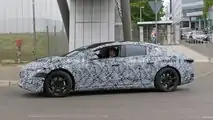 Mercedes EQS spy photo