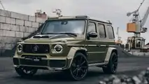 Brabus 700 im Army-Look: Fostla hat dem G-Klasse-Derivat eine interessante Folierung spendiert