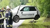 Honda E Crashes And Flips Days After Sales Start In Austria