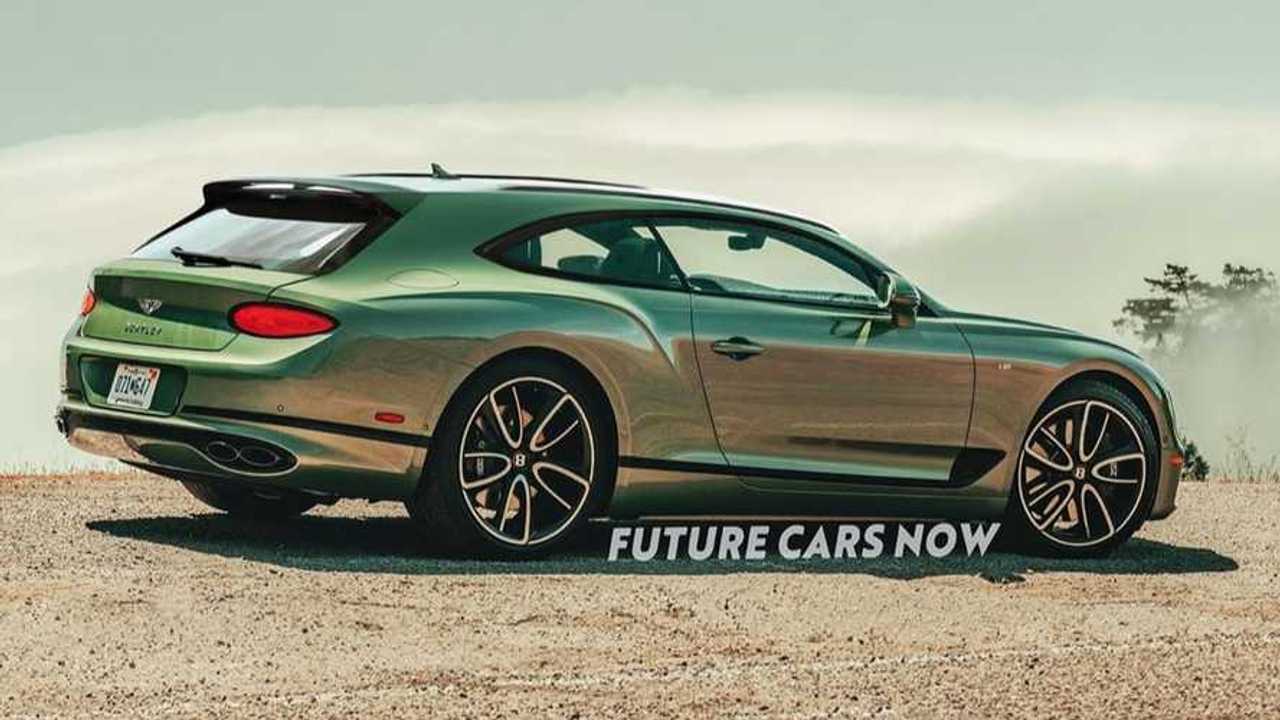 Bentley Flying Star rendered as Continental shooting brake