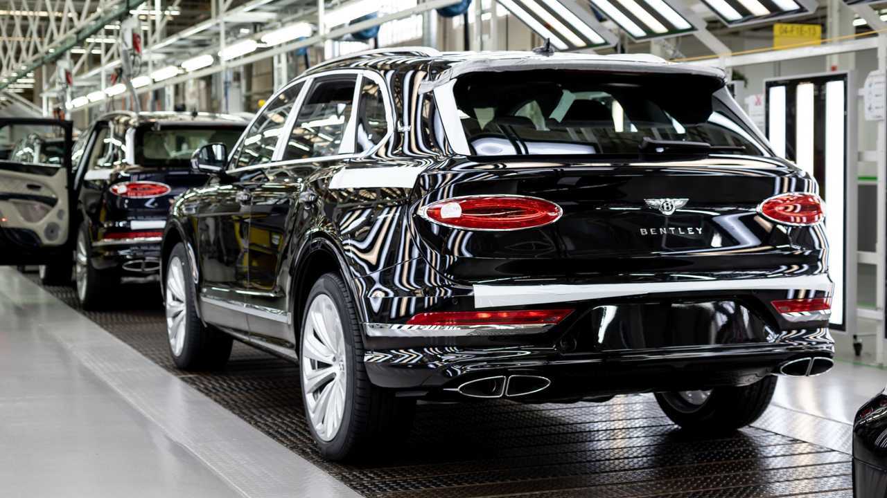 Bentley is ramping up Bentayga production