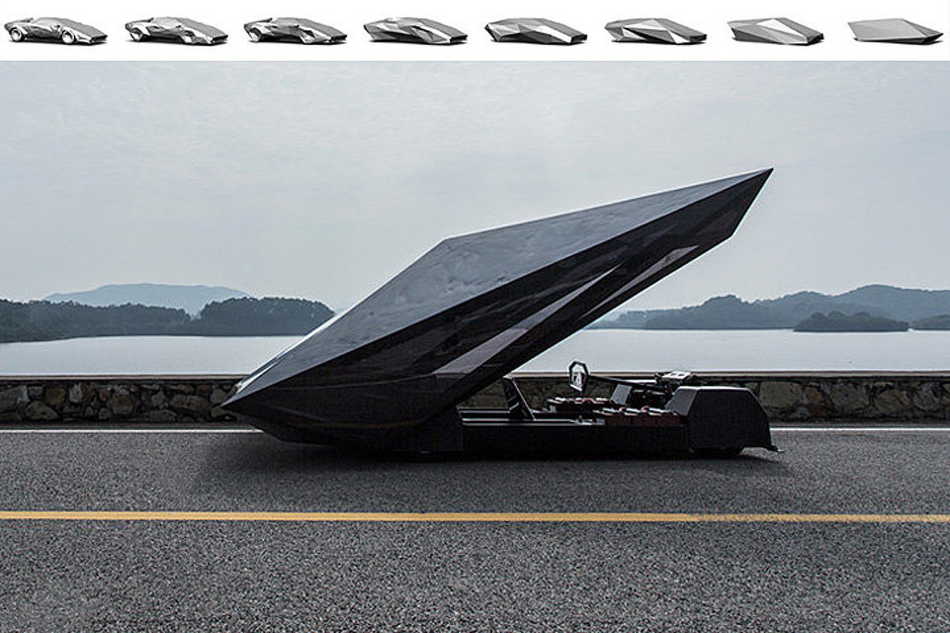 A Shoe Company Created This Strangely Beautiful "Lamborghini" Concept Car