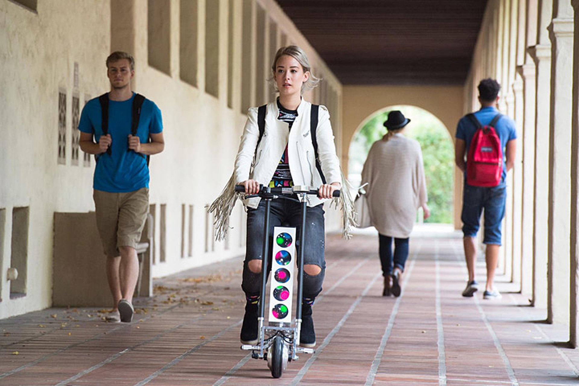 The URB-E is One Neat Little Electric Scooter