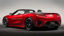 Acura NSX Roadster rendering